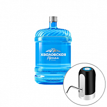 Для новых клиентов. Стартовый набор ХВАЛОВСКАЯ Горная 19л + USB помпа